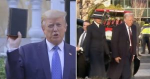 Melania Trump Seems Spectacular As She and President Trump Enter Church The place He Stood Defiantly in 2020 With Bible After BLM/Antifa Rioters Lit It On Hearth Throughout Historic Riots [VIDEO] | The Gateway Pundit