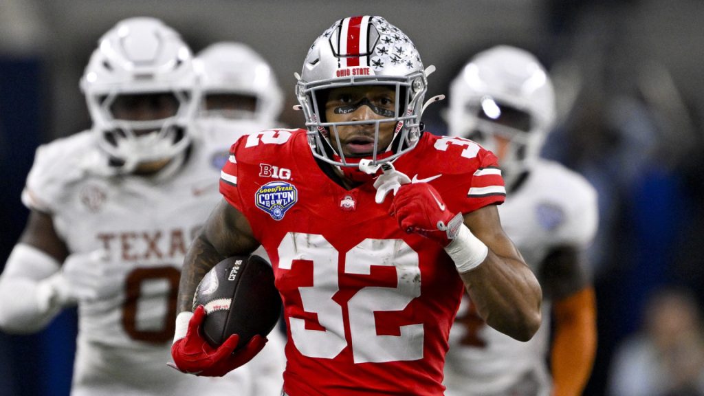 Watch: TreVeyon Henderson makes up for penalty with TD vs. Texas