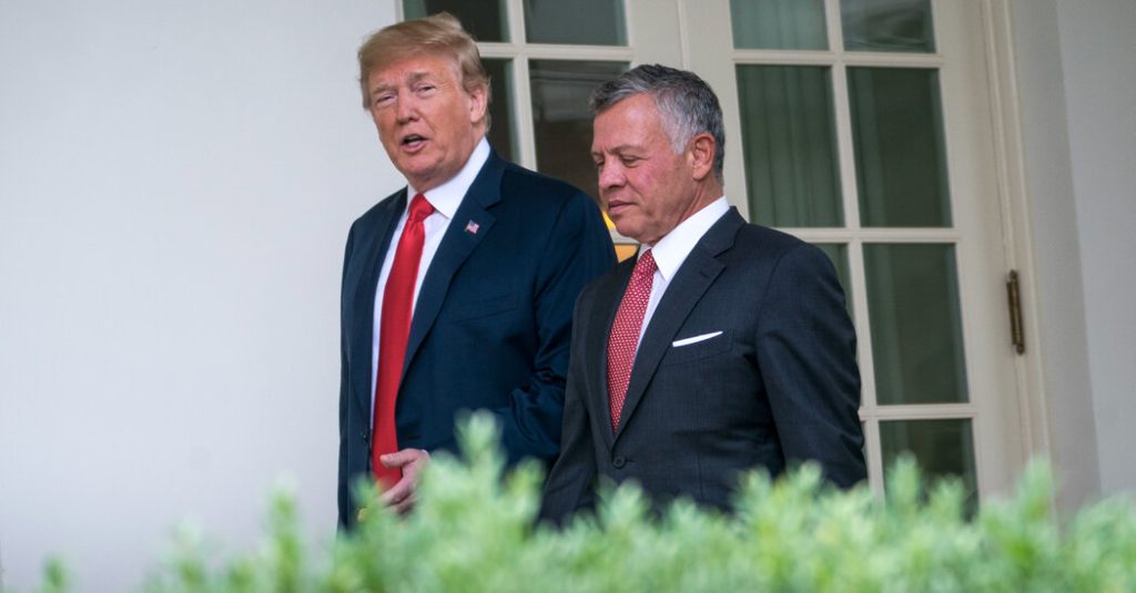 Jordan’s King Faces a Bind as He Meets With Trump Jordan’s King Faces a Bind as He Meets With Trump