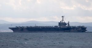 U.S.S. Harry S. Truman Service Collides With Business Ship Off Egypt