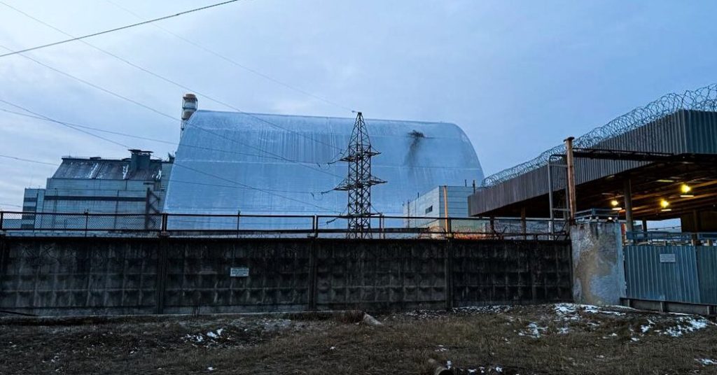 Russian Drone Hits Chernobyl Nuclear Radiation Protect, Ukraine Says