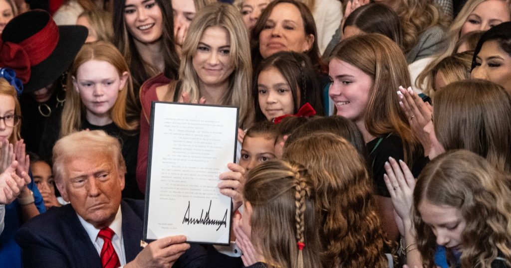 Trump indicators order to bar trans girls and ladies from feminine sports activities | LGBTQ Information