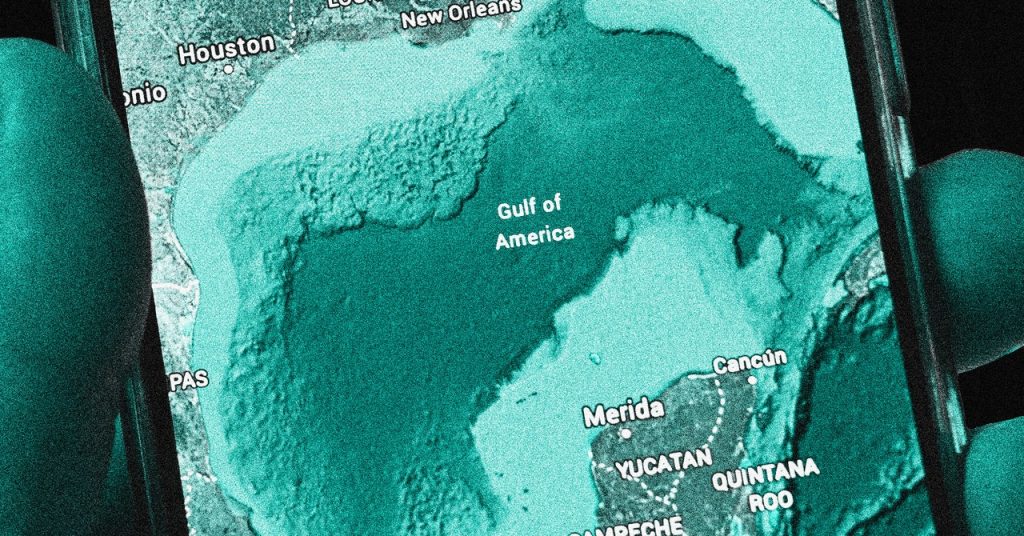 Here is How All On-line Maps Are Dealing with the ‘Gulf of Mexico’ Title Change Here is How All On-line Maps Are Dealing with the ‘Gulf of Mexico’ Title Change