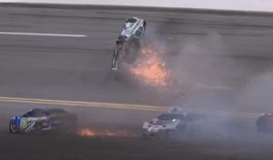 Daytona 500: Driver Flips Over in Wild Crash Throughout Closing Laps of Race (VIDEO) | The Gateway Pundit