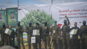 Israel says it’s suspending launch of Palestinian prisoners
