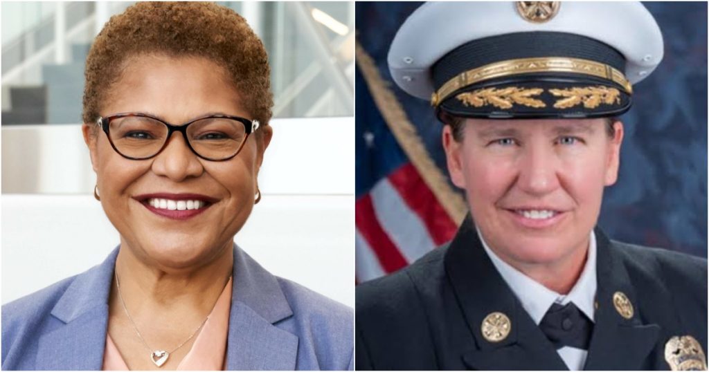 JUST IN: LA Mayor Karen Bass Fires DEI Hearth Chief Kristin Crowley Efficient Instantly | The Gateway Pundit