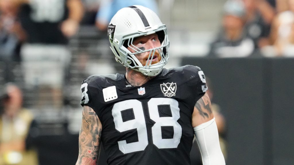 NFL insider believes Raiders have massive plans for Maxx Crosby NFL insider believes Raiders have massive plans for Maxx Crosby