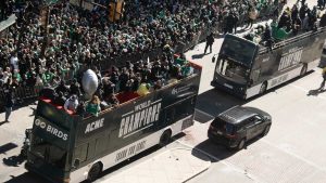 Two individuals shot throughout Eagles’ Tremendous Bowl parade