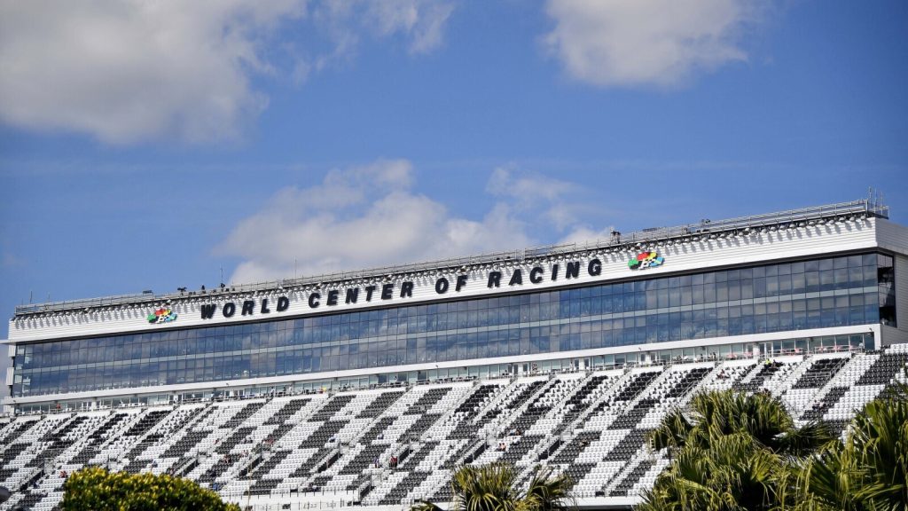 Stacked entry listing for Daytona 500 units stage for action-packed week