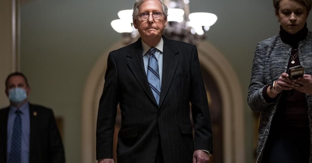 Now Mitch McConnell desires to rein in Trump? Too little, too late