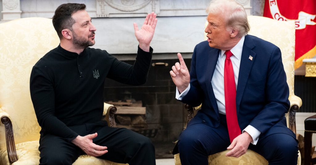 Trump Suspends Navy Support to Ukraine After Oval Workplace Blowup