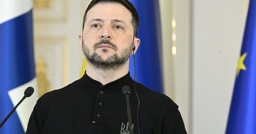 Zelensky Says He’ll Converse to Trump About ‘Subsequent Steps’ After Putin Name