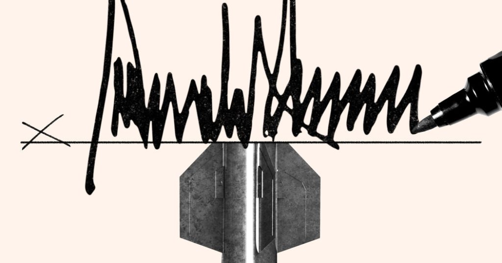 Opinion | Trump Ought to Cease Iran’s Nuclear Risk With a Deal