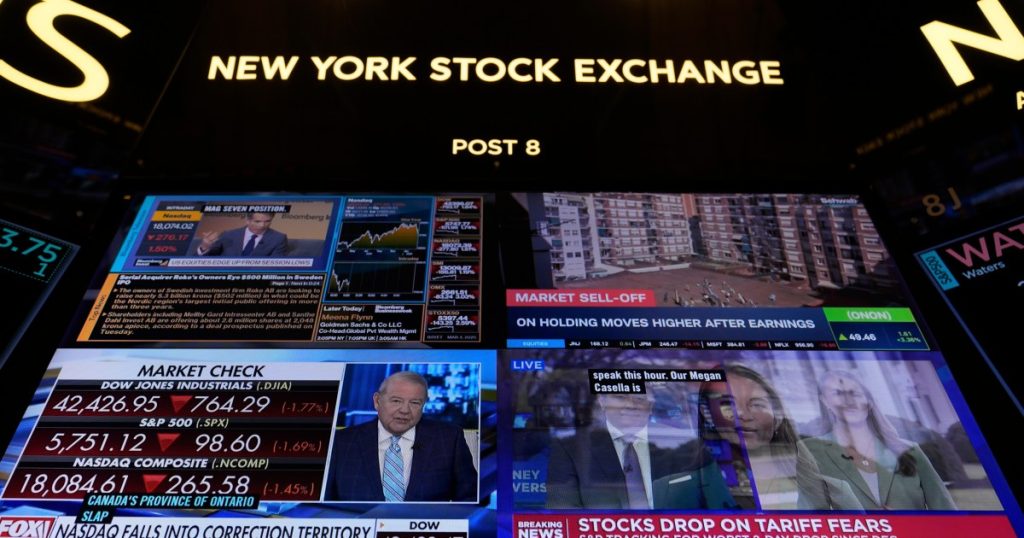 ‘Massacre’: US inventory market sheds .75tn after Trump’s recession remarks | Monetary Markets ‘Massacre’: US inventory market sheds .75tn after Trump’s recession remarks | Monetary Markets