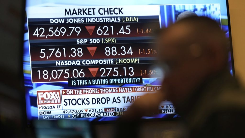 World shares tumble as Trump proceeds with extra US tariffs