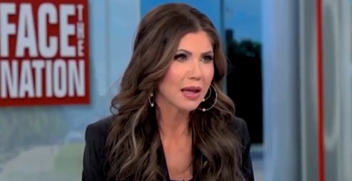 WATCH: Kristi Noem Faculties Margaret Brennan When CBS Anchor Asks a Nasty Gotcha Query in Try to Embarrass Noem Over ICE Raid Leaks | The Gateway Pundit WATCH: Kristi Noem Faculties Margaret Brennan When CBS Anchor Asks a Nasty Gotcha Query in Try to Embarrass Noem Over ICE Raid Leaks | The Gateway Pundit