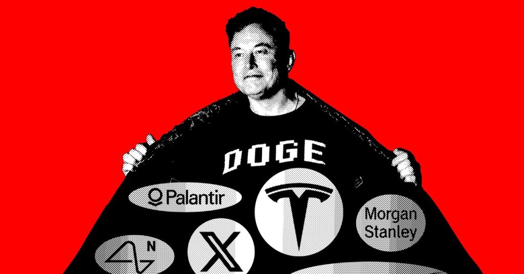We Mapped DOGE’s Silicon Valley and Company Connections