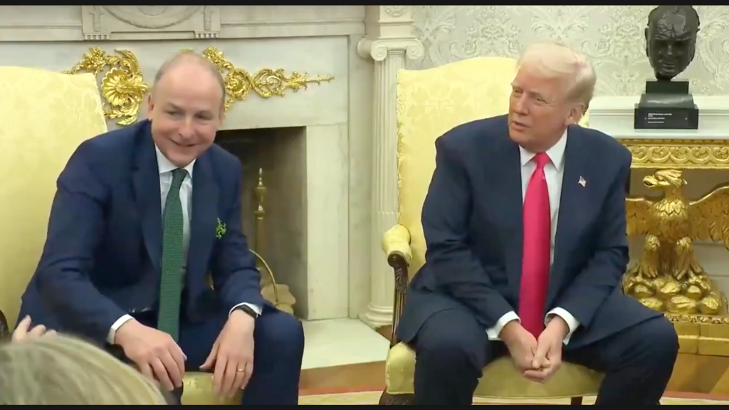 White Home: Irish Chief Micheál Martin Meets with President Trump to Focus on Commerce, Peace, and Rosie O’Donnell (Video) | The Gateway Pundit