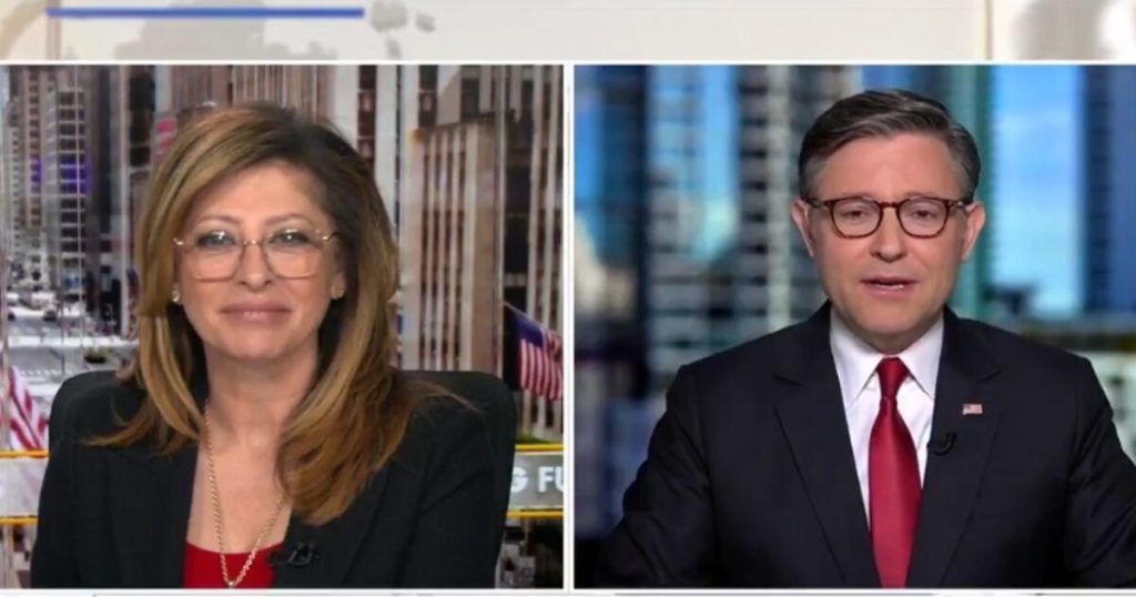 Speaker Mike Johnson Previews President Trump’s Handle to Joint Session of Congress Tuesday Evening with Maria Bartiromo (VIDEO) | The Gateway Pundit