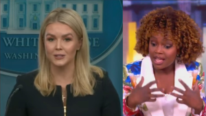 WATCH: Karoline Leavitt Shreds Biden White Home Press Secretary Karine Jean-Pierre for Evaluating Trump Administration’s Briefing Room to North Korea | The Gateway Pundit