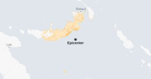 Map: Earthquake Close to Papua New Guinea Prompts Tsunami Alert
