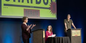 Specialists Debate: Do AI Chatbots Really Perceive?