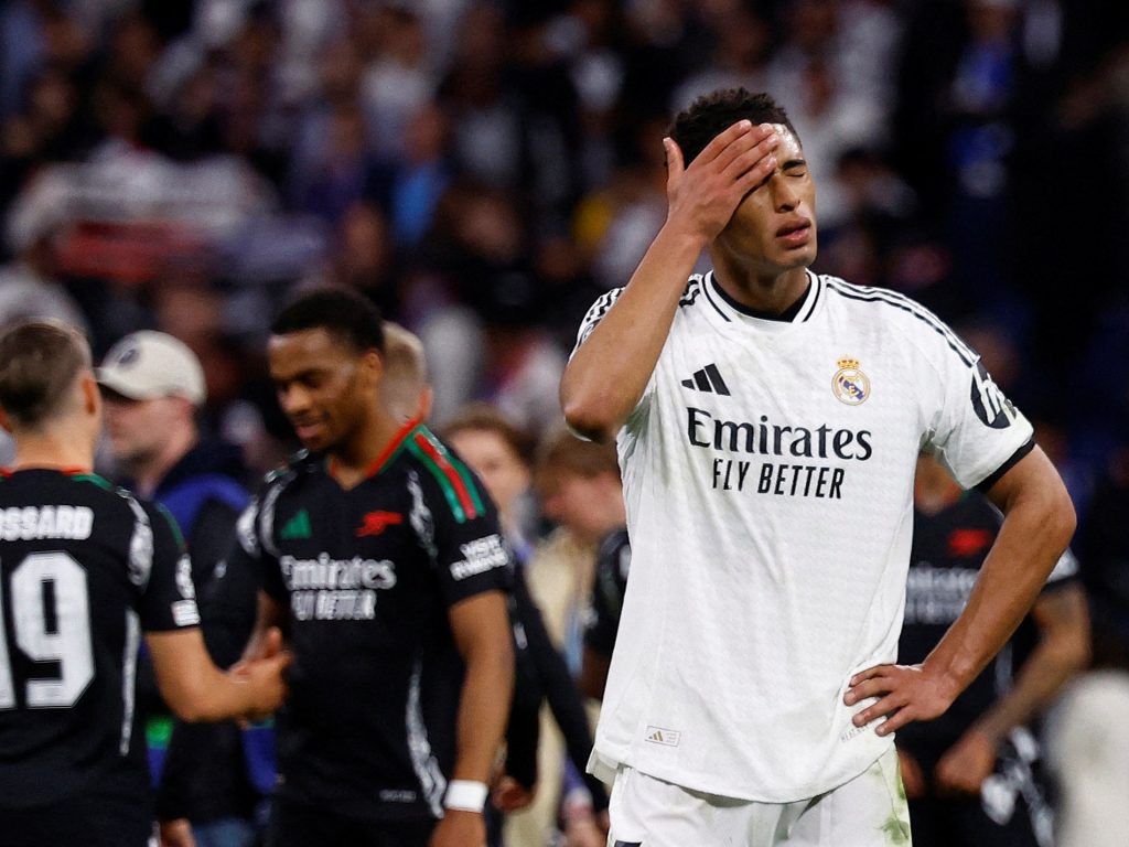 Actual Madrid defeated by Arsenal as Champions League holders fail to fireplace | Soccer Information Actual Madrid defeated by Arsenal as Champions League holders fail to fireplace | Soccer Information