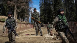 Indian military chief in Kashmir as rising tensions with Pakistan spook markets