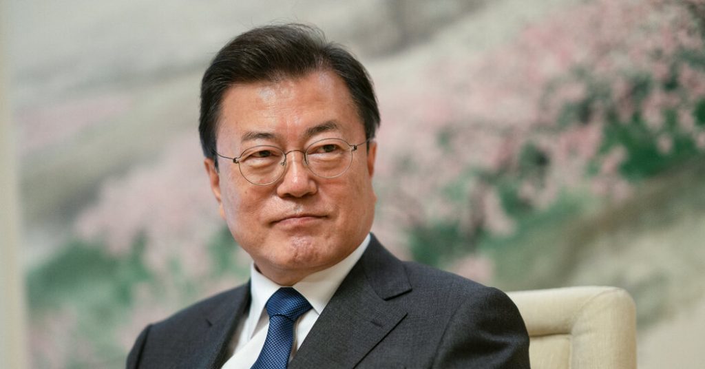 Ex-President Moon of South Korea Is Indicted on Bribery Cost