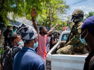 Fed up with surging gang violence, hundreds of Haitians hit the streets | Crime Information