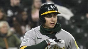 Athletics’ Soderstrom surprisingly leads MLB with eight HRs