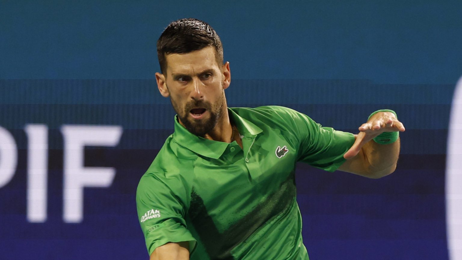 Novak Djokovic hit with actuality verify in quest for one centesimal ATP title Novak Djokovic hit with actuality verify in quest for one centesimal ATP title