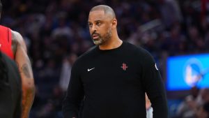 Rockets’ Ime Udoka points response to ‘crying’ Stephen Curry after heated second