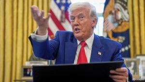Trump’s tariffs have launched international commerce wars. This is a timeline of how we acquired right here