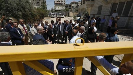 Israeli troops open fireplace throughout diplomats’ tour in West Financial institution, drawing widespread condemnation
