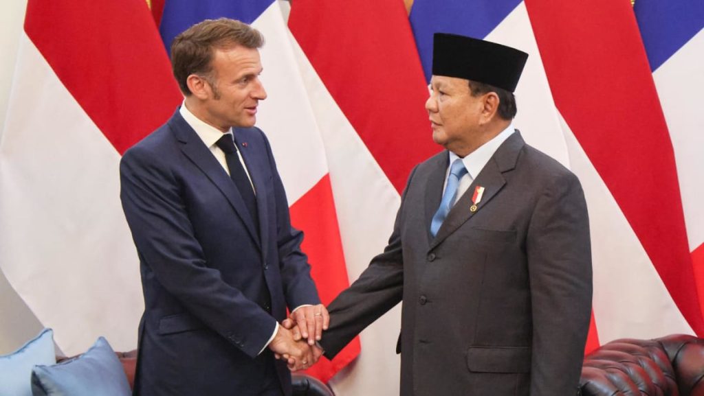 France’s Macron, Indonesia’s Prabowo to debate defence ties