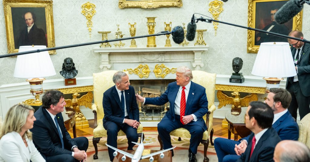 Trump Surprises Canada and Carney With New Message: We Love You