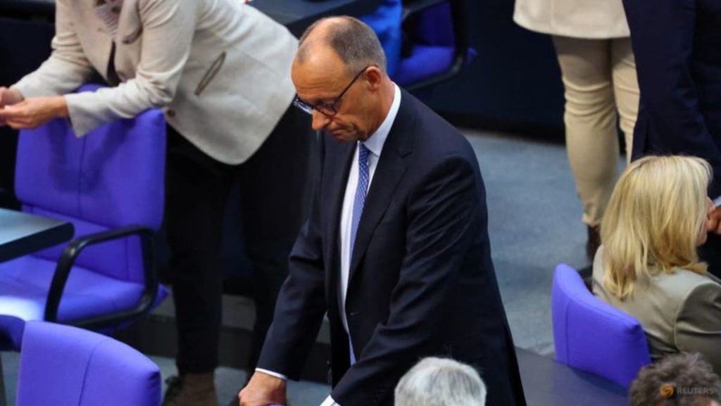 Merz fails to be elected chancellor by German parliament Merz fails to be elected chancellor by German parliament