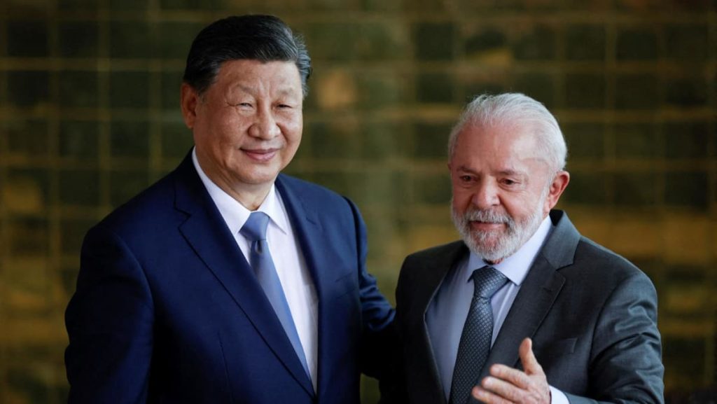 China, Brazil pledge to defend free commerce as presidents meet in Beijing