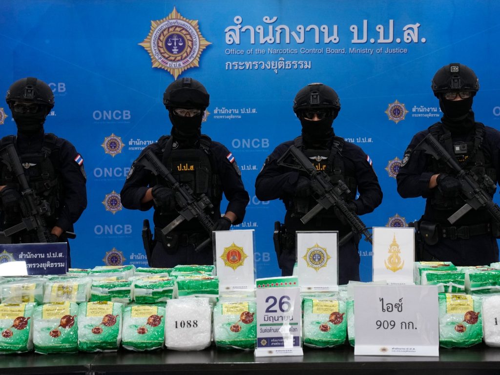 Methamphetamine trafficking surges from ‘Golden Triangle’ area | Medicine Information