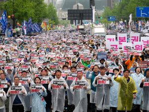 Employees observe Could Day with marches and demos underneath Trump tariffs shadow | Employees’ Rights Information