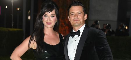Katy Perry Pauses Present To ‘Accuse’ Fan of Texting Orlando Bloom