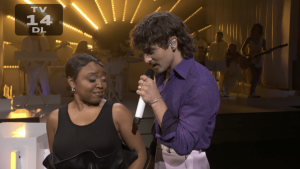 Benson Boone Serenades Quinta Brunson