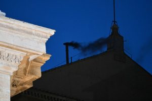 No Pope But As Vatican Conclave Blows Black Smoke On 1st Day Of Vote