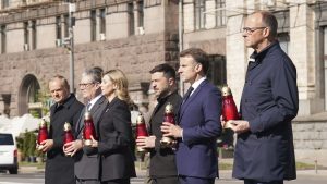 European leaders inform Putin to comply with Ukraine ceasefire or face new sanctions