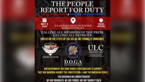 Sufficient Is Sufficient: Patriotic Group Is Holding a Rally Exterior the DOJ on Tuesday at Midday | The Gateway Pundit