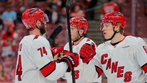Hurricanes stave off elimination as Panthers miss star ahead