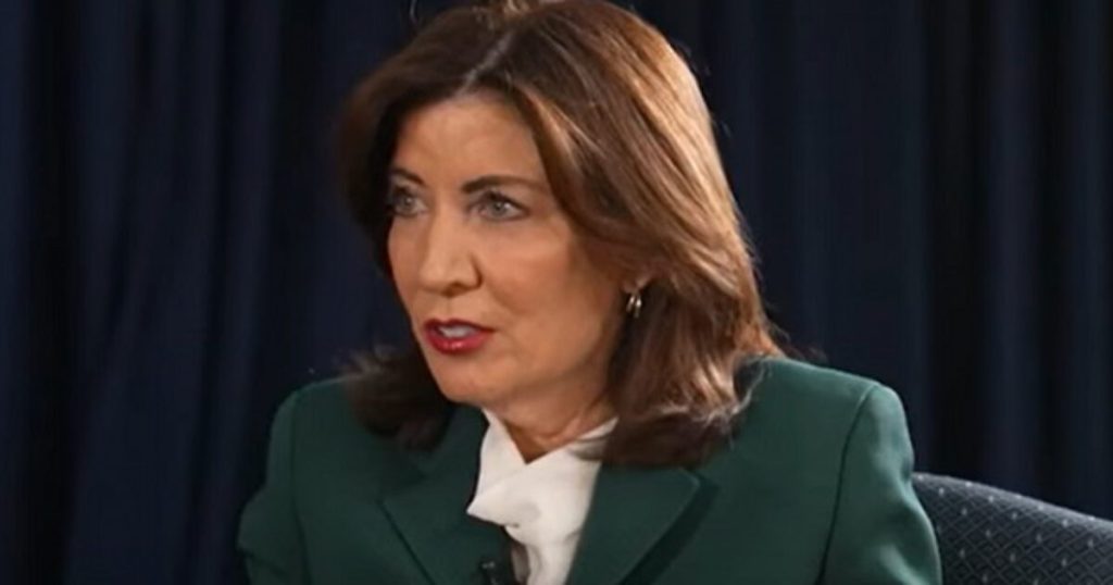 New York Governor Kathy Hochul Complains Republican Spending Invoice May Reduce Companies to ‘Members of the Undocumented Group’ | The Gateway Pundit New York Governor Kathy Hochul Complains Republican Spending Invoice May Reduce Companies to ‘Members of the Undocumented Group’ | The Gateway Pundit
