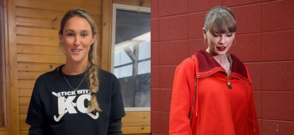 Taylor Swift Joins Kylie Kelce And Household For A Very ‘Particular’ Second