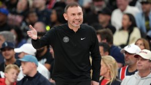 Nuggets coach accuses referees of ‘completely loopy’ dealing with of Jokic